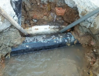 博兴测漏水之水管漏水